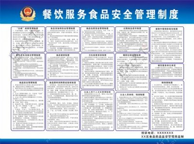 餐飲服務食品安全等級公示圖片 企業管理的關鍵環節